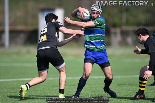 2022-03-20 Amatori Union Rugby Milano-Rugby CUS Milano Serie C 5865